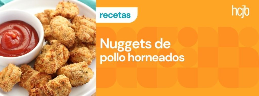 Nuggets de pollo horneados