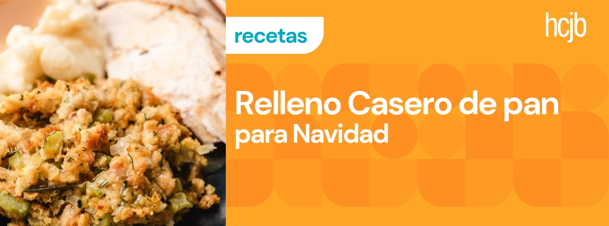 Relleno Casero de pan para Navidad