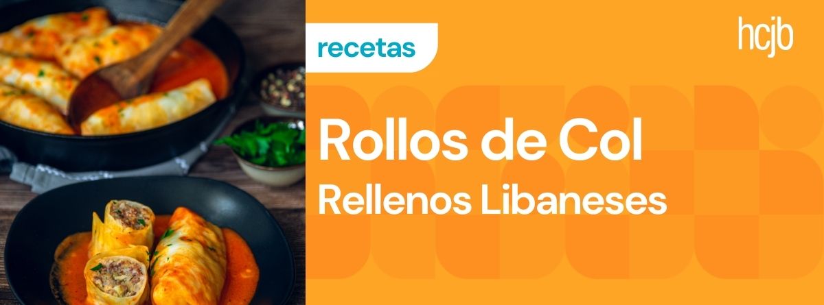 Rollos de col rellenos libaneses