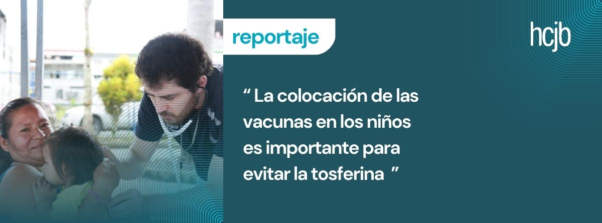 Vacunas contra la tosferina para niños menores de cinco años, población de mayor riesgo
