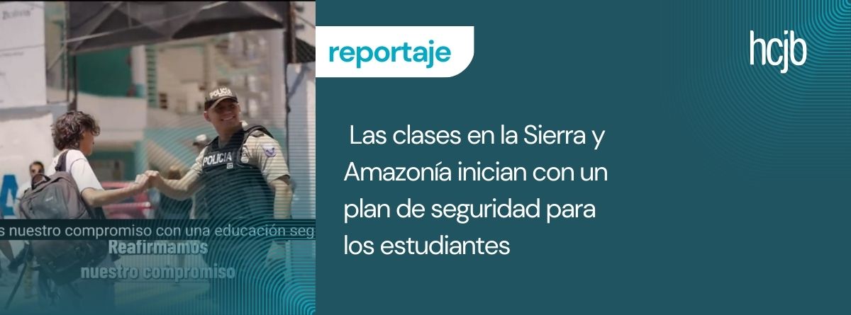 Inserción curricular en seguridad y prevención este nuevo año lectivo 2025-2026