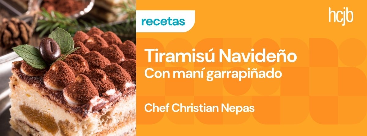 Tiramisú Navideño