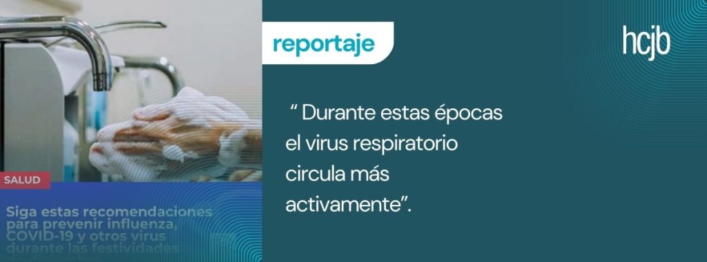 Medidas de prevención para evitar contagios de influenza estacional