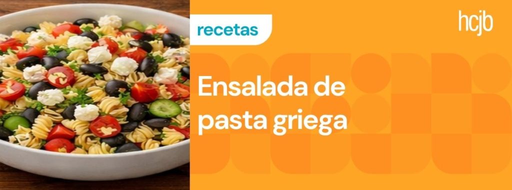 Ensalada de pasta griega