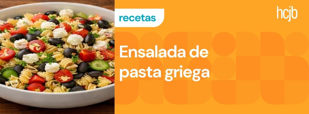 Ensalada de pasta griega